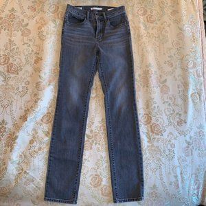 Levi's 724 high-rise straight leg jeans